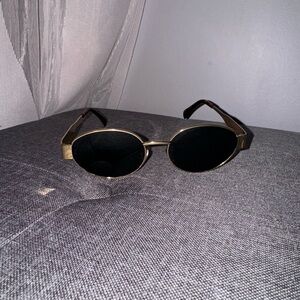 Gold IT girl sunglasses